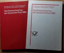 DDR -Die Postwertzeichen der Deutschen Post 1984+88(Postfr.)