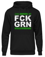Fck grn kapuzenpullover anti - fck, |
