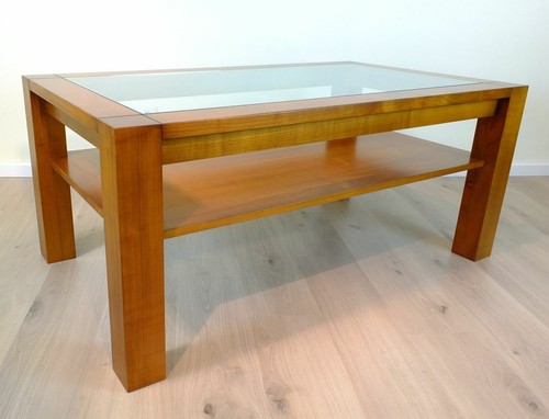 Couchtisch kirschbaum massiv - couchtisch,