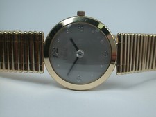 feine Bunz  Damenuhr mit Brillanten Gold 750