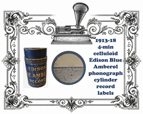 Edison blue amberol - amberol, (1)