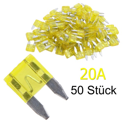 50x kfz sicherungen - mini, 20a