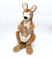 STEIFF Känguru mit Baby braun