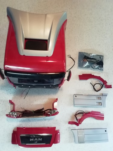 Tamiya man tgx rotes - ,