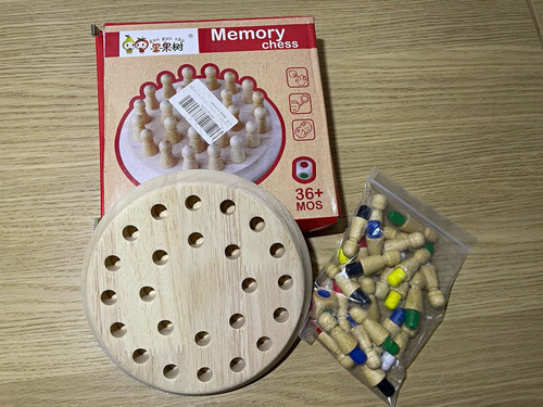 Holz memory steckspiel - holz,