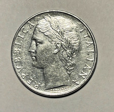 100 Lire 1976 Italien Kursmünze