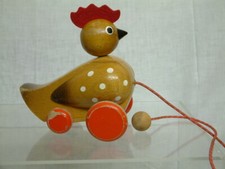 Holz Spielzeug  Ente Huhn