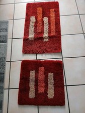 Bad Teppich 2 tlg.weinrot