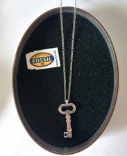 FOSSIL Halskette Rhodium Kette