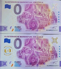 0 Euro Scheine Set Klosterkirche Marienstuhl Vor Egeln 2025-1 XENM
