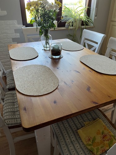 Natürliche tischsets aus - natürliche,