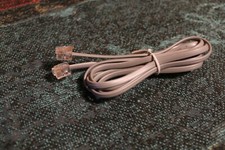 Telefonkabel RJ11 - Westernkabel RJ11 auf RJ11 Stecker - Flachkabel