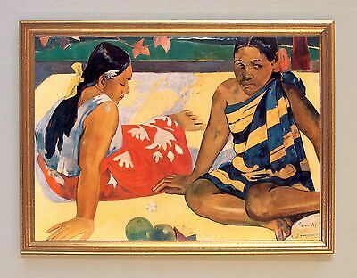 Zwei frauen von tahiti - frauen,