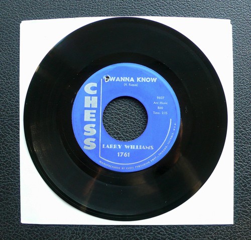 Larry williams i wanna - 7",