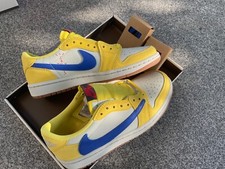Jordan 1 low Travis Scott canary