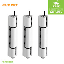 3 x Avocet WMS uPVC Türklappenscharnier 115 mm Doppelverglasung 3er Pack