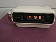 Vintage Flip Clock Wecker D.I.K. Digital 4000 Japan Retro funktioniert