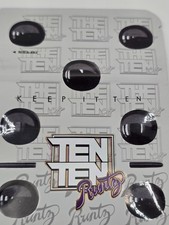 10x Mylar Bags 3,5g LEER