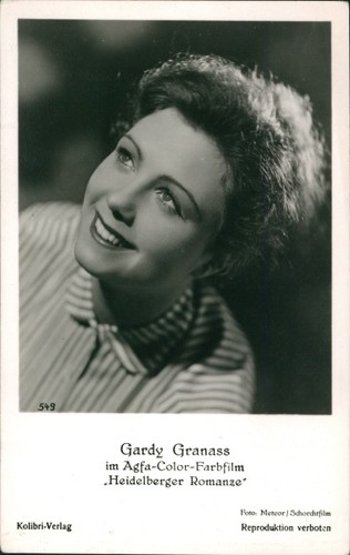 Schauspielerin gardy - ak,