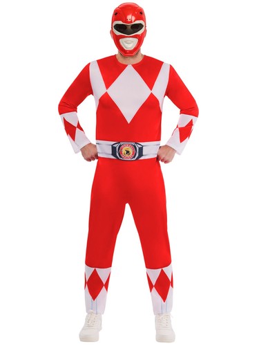 Erwachsene red ranger kostüm - erwachsene,