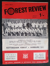 Orig. PRG  07.08.1970  NOTTINGHAM FOREST - HAMBURGER SV  !!  SEHR SELTEN
