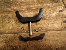 neuwertige Gabel + Träger für Post Telefon W48 schwarz