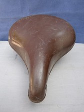 Fahrradsattel Wittkop aus Leder Braun Gebraucht