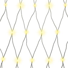 Warmweißes LED-Lichternetz