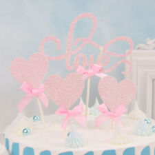 4 x Topper Hochzeit Love Liebe