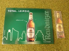Blechschild Bierwerbung Reudnitzer mit Flaschenöffner