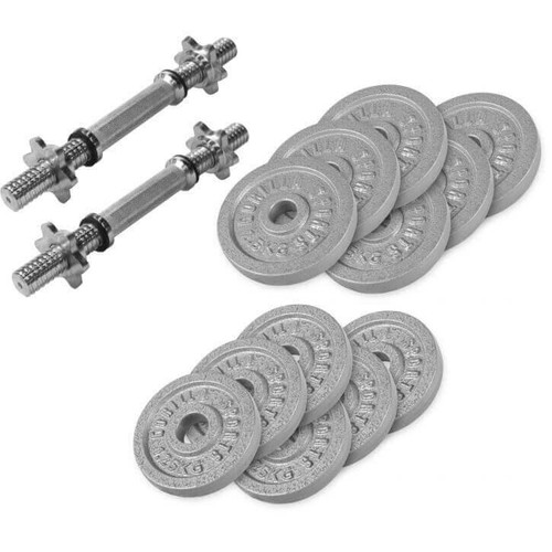 Kurzhantel set gusseisen 5 - kurzhantel, 27,5