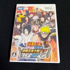 Naruto Shippuuden: Gekitou Ninja Taisen EX2 Nintendo Wii NTSC-J Japanische Ve...