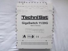 TechniSat GigaSwitch 11/20G Satellitenverteiler (bis zu 20 Teilnehmer) [Germany]
