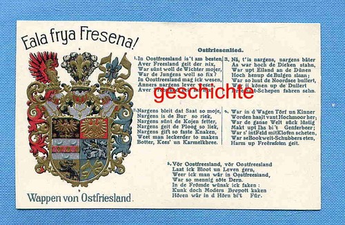 Wappen ostfriesland - ak,