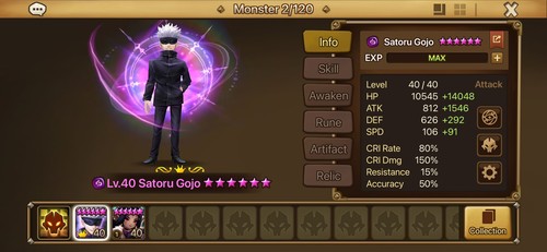 Summoners war account ld5 - war,