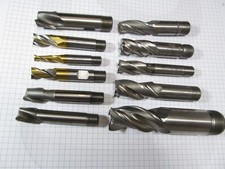 11 HSS Schaftfräser Fräser Schlichtfräser Schaft 10 / 12 / 16 / 25 mm