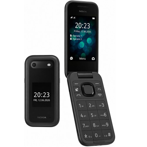 Nokia 2660 flip black - black, 2.8"