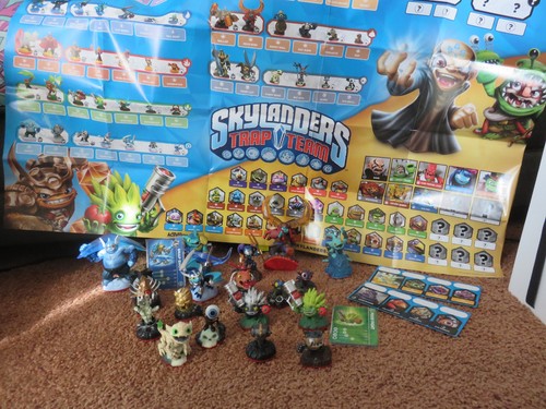 Skylanders trap team figures - trap,