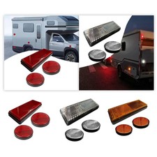 3 Stück Motorrad Reflektor