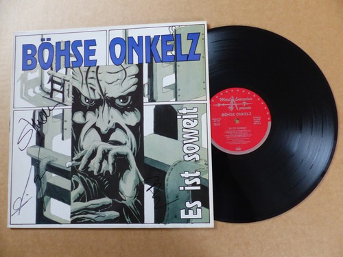 Böhse onkelz signed autogramm - bÖhse,