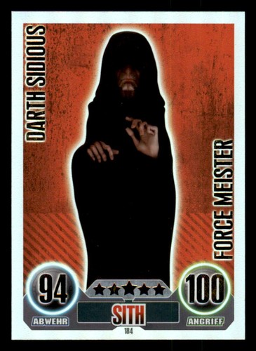 Darth sidious force attax - force,