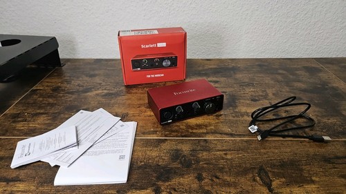 Focusrite scarlett solo - focusrite, 3rd