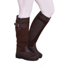 Parker Wildleder Reitstiefel weiches Leder Outdoor Wandern Land Pferd Reiten