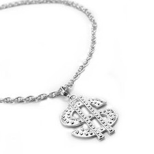 Kette Dollar Zeichen Rapper