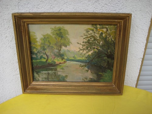 ölgemälde landschaft mit - Ölgemälde,