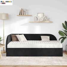 Eckbettgestell mit Matratze