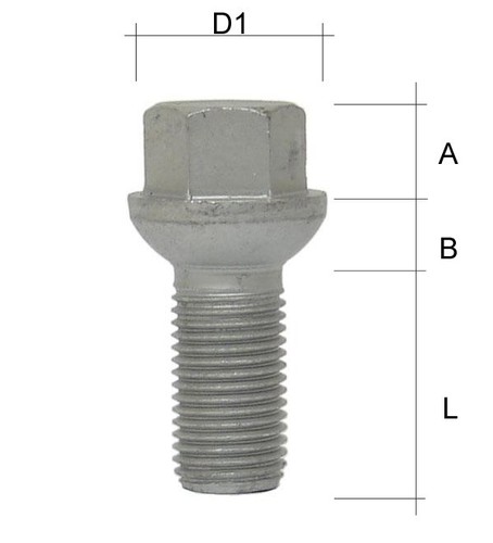 Radschraube radbolzen m12x1 - radschraube, m12x1,5