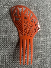 Peineta Orange NEU Flamenco Haarschmuck Kamm