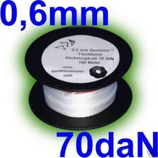 100m professionelle Dyneema Drachenschnur 0,6mm 70daN
