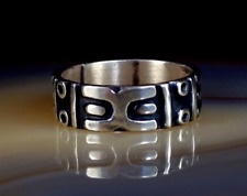 Ring Silber 925 Muster 17,5 mm Mexico - klassisch und alltagstauglich 